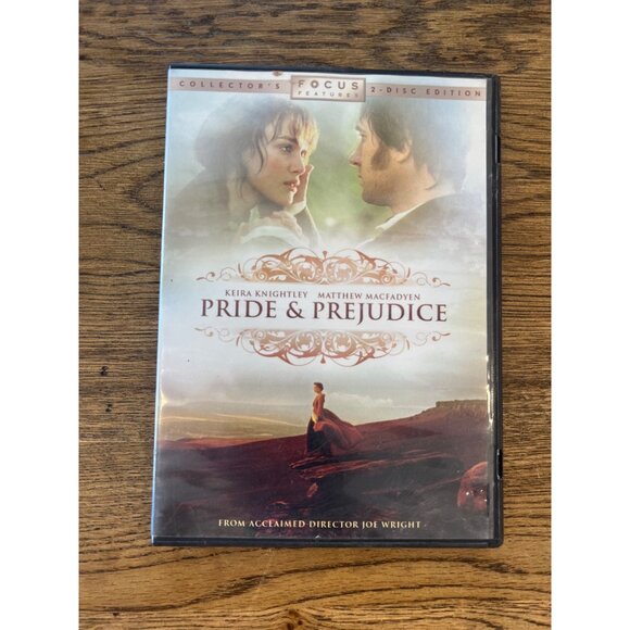 Pride and Prejudice DVD 2005 Collectors Edition 2-Disc Keira Knightley Pre-Owned - Picture 1 of 5